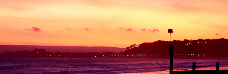 Bournemouth sunset - great little breaks